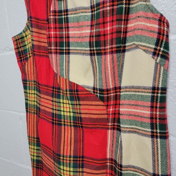Vera Wang Christmas Academia Plaid Dress - Picture 5 of 10